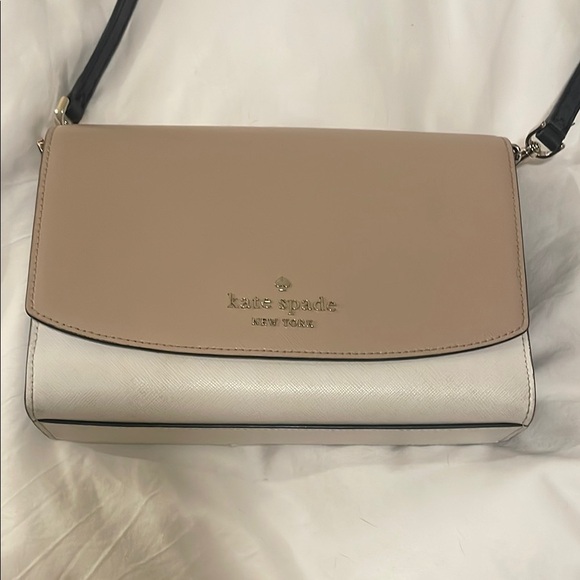 Kate Spade Black and Cream Crossbody Bag - Picture 2 of 5
